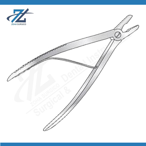 Rongeur articulaire pour os, 190 mm de long, droit, morsure de 4 mm, instruments chirurgicaux manuels en acier inoxydable, fabricant pakistanais, certifié CE - Product Image 2