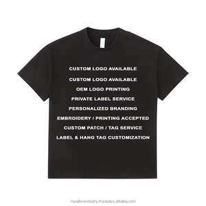 เสื้อยืดถักไหมพรมถักเร็วเป็นมิตรกับสิ่งแวดล้อมผ้าคอตตอน210gsm 100% ลายสกรีนผ้าไหมตามสั่งสไตล์สตรีท - Product Image 3