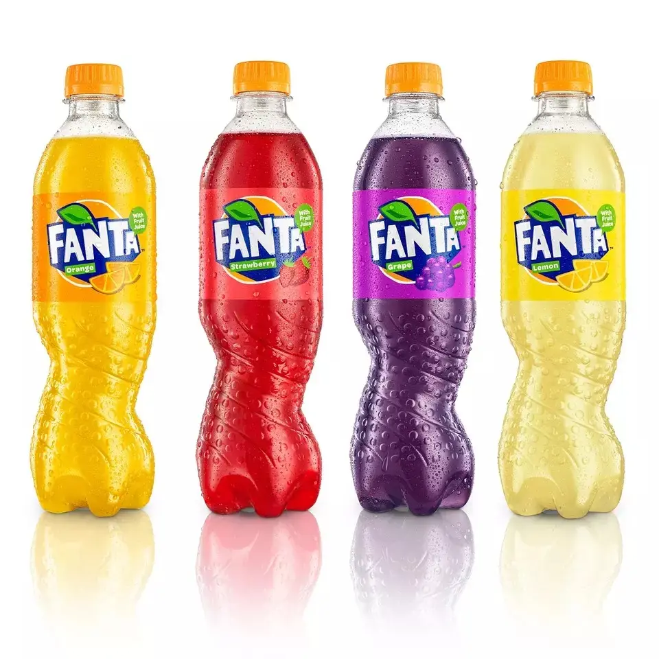 Fanta, Fanta Exotic 330ml / Fanta Soft Drink (Slim) /produk panas Soft Drink rasa buah untuk dijual