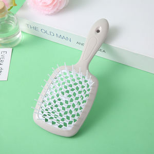 צבע דבש calp מסרק שיער מסרק מקלחת סירקתי שיער מברשת יבש יבש ורטוב חלול לוגו מותאם אישית - Product Image 2