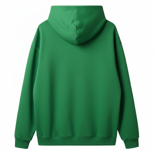 Sudadera Unisex 80% Algodón 20% Poliéster Lisa Blanca al por Mayor con Logotipo Personalizado, Tejida Teñida Lisa de Primavera para Hombre - Product Image 3