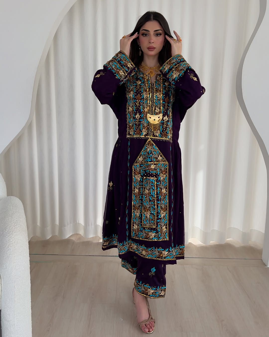 Buy In Bulk Salwar Kameez For Plus Size Islamic Style, Breathable Cotton |  Alibaba.com