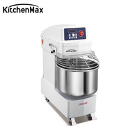 Machine à pétrir la pâte KitchenMax automatique électrique 40 litres 2200W 16 kg de capacité, commande par bouton pour pain, nouilles, gâteaux, boulangerie