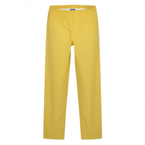 Pantalones de Pesca Impermeables Elásticos de PU Amarillo Talla L ASATEX - Product Image 2