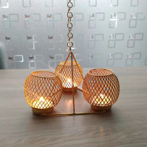 Candelabro de oro con sentido personalizado, candelabro de Metal para boda, decoración del hogar, comprar candelabro de oro, velas de Metal - Product Image 3