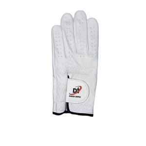 Guante de golf para hombre de cuero Cabretta auténtico de alta calidad superior unisex 100% del servicio del OEM con logotipo personalizado - Product Image 1