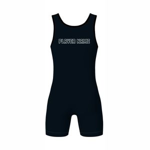 Combinaison athlétique sans manches respirante personnalisée hommes femmes jeunes drapeau américain lutte entraînement uniforme design maillots de bain - Product Image 6