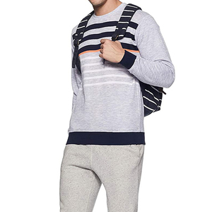 Nouveaux sweats à capuche pour hommes en coton 100% brodé, écologiques, col rond, manches longues - Product Image 1