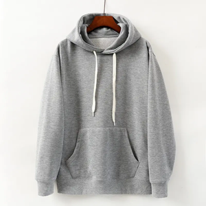 Haute qualité Polyester coton 330 Gsm poids lourd pull hommes surdimensionné pour l'impression broderie sweats à capuche blanc pull à capuche - Product Image 3