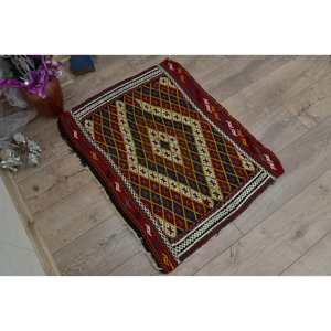 พรมยางลายหญ้าทะเลสไตล์ตุรกีโบราณขนาด2.4x3ฟุตขนสัตว์ลาเท็กซ์สำหรับบริเวณกว้างห้องนั่งเล่นห้องโถง - Product Image 2