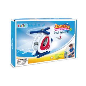 Rompecabezas 3D de Helicóptero para Niños de 5 a 7 Años, Vehículo Móvil para Armar, Juego Educativo Unisex - Product Image 3