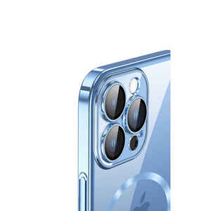 For MagSafe Compatible <b>Wireless</b> Charging Case for iPhone 13 Pro Max Hard <b>PC</b> Shockproof Transparent Ins & Translucent Cover - Product Image 6