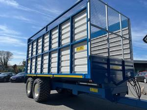 Nouvelles remorques à ensilage Donnelly avec barre de traction à ressorts, système de sécurité manuel et frein à main, niveau de sécurité élevé, durables, garantie 1 an - Product Image 3