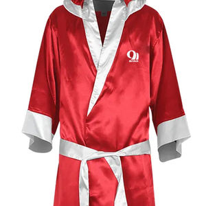 Robe de boxe unie avec logo personnalisé, robe de boxe pour homme, confortable, taille personnalisée, haute qualité, robe de kick-boxing, prix raisonnable - Product Image 6