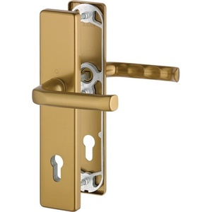 Manijas para Puertas y Ventanas HOPPE de Aluminio F4 92 mm 67-72 mm, Modelo London 113/2221A/2440, con Accesorio de Protección - Product Image 1