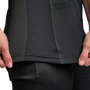 ชุดยูนิฟอร์มแพทย์แบบสครับแขนยาวสำหรับผู้หญิง ป้องกันการซึมซับ ออกแบบโลโก้ OEM ได้ ชุดสครับสำหรับแพทย์ พยาบาล และนักศึกษาพยาบาล - Product Image 3