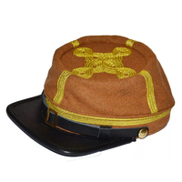 Gorra multicolor de alta calidad Gorra de lana unisex con sombreros ajustables de tela de alta calidad