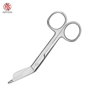 Tijeras para Vendas Lister con Punta Angulada, Tijeras de Seguridad para Vendas Lister, Instrumento Médico de Precisión para Cirugía - Product Image 2