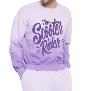 Alta calidad 400Gsm algodón 400Gsm sudaderas de cuello redondo fabricantes personalizados XL tamaño forrado sudaderas con capucha con bajo precio al por mayor - Product Image 4