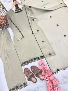 เสื้อปักลายสำหรับงานแต่งงานผ้าจอร์เจียแบบหนักผ้าทอแน่นเสื้อใส่ทำงานและกระจกสไตล์วังปักลายแฟนซี - Product Image 4