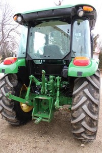 รถแทรคเตอร์4WD 5055E จอห์นเดียร์ได้รับการดูแลเป็นอย่างดี55HP ดีเซลชั่วโมงส่งเร็วมอเตอร์เกียร์ปั๊มมอเตอร์ - Product Image 5