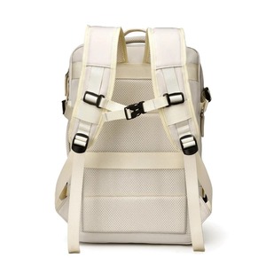 Mochila para portátil de gran capacidad para hombres y mujeres, bolsa de viaje aprobada por la aerolínea con USB - Product Image 3