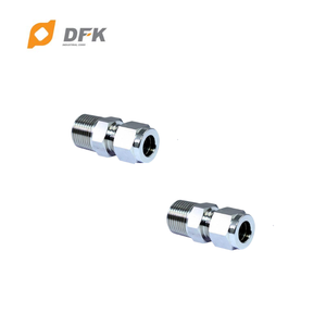 Raccords de tube de connecteur mâle en acier inoxydable 316 personnalisés pour tuyaux - Product Image 1