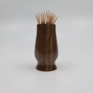 กล่องใส่ไม้จิ้มฟันไม้แฟชั่นคุณภาพสูงทำมือ |   ที่ใส่ของบนโต๊ะอาหารที่เป็นมิตรกับสิ่งแวดล้อม ทำจากไม้ธรรมชาติอย่างยั่งยืน - Product Image 6