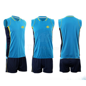 ชุดวอลเลย์บอลโพลีเอสเตอร์พิมพ์โลโก้ตามสั่งชุดกีฬากลางแจ้ง - Product Image 1
