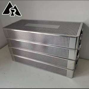 ตะกร้าฆ่าเชื้อภาชนะใส่เครื่องมือทางการแพทย์ทันตกรรมทำจากสแตนเลส - Product Image 6