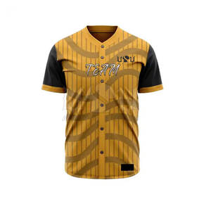 Vêtements de sport à quantité minimale de commande bas, uniforme de baseball confortable, taille personnalisée, uniforme de baseball pour jeunes - Product Image 4