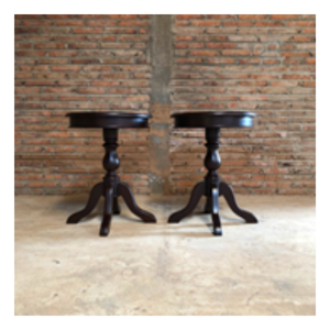 Table d'appoint au design moderne en bois d'acajou, table basse, idées d'aménagement intérieur pour optimiser l'espace de travail - Product Image 5