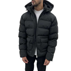New High Quality OEM Custom Printed <b>Padded</b> Bubble Warm Winter <b>Men</b> Coats Puffer Jacket - Product Image 2