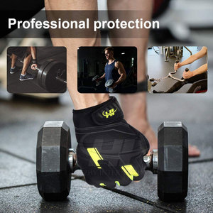 Gants de fitness pour entraînement de force avec rembourrage doux pour la paume et matériau respirant Gants de fitness pour entraînement en salle de sport - Product Image 5