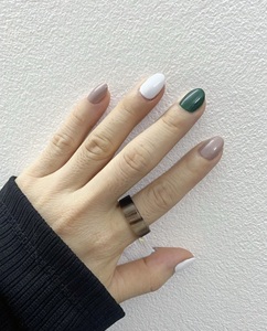 Bague en corne de buffle polie, bijoux pour fête, mariage, anniversaire, vente chaude, couleur corne naturelle - Product Image 1