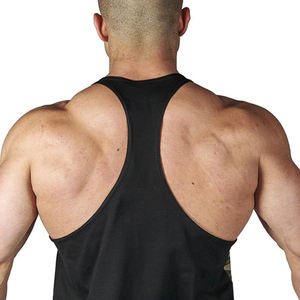 Camiseta sin mangas de talla grande para hombre con ropa activa transpirable para venta en línea Servicio OEM Gimnasio Fitness Wear Camisetas sin mangas para hombre con estilo al mejor precio - Product Image 6