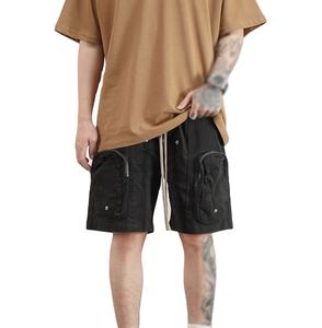 Summer Trendy Brand Cargo Sweat Shorts Large Pocket 3D Workwear Shorts Men Outdoor Work Fashion Sports Streetwear - Product Image 5