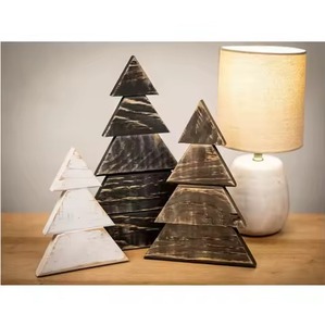 Árbol de Navidad Decorativo de Madera, Ideal para Colgar o Colocar en Mesa, para Decoración de Hoteles, Fiestas, Hogar y Jardín - Product Image 6