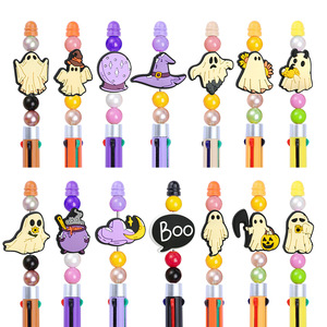 ลูกปัดซิลิโคนดีไซน์ใหม่หลากหลายสไตล์สำหรับทำปากกา  สำหรับเทศกาลฮาโลวีน  จำหน่ายจำนวนมาก - Product Image 4