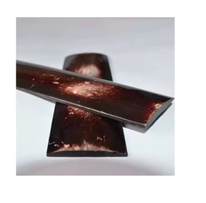 Couteau à manche en corne de buffle d'eau de la meilleure qualité d'Inde, écailles de corne de vache sculptées, style amour, poli, objet d'art de collection - Product Image 5