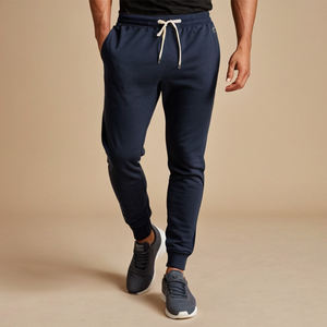 Pantalon de survêtement pour homme, coupe régulière, taille plus, hiver, tissu mi-doux, confortable, idéal pour les voyages, le sport, la salle de sport, le quotidien, les vêtements décontractés - Product Image 1