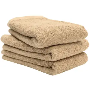 [Wholesale Products] HIORIE Osaka Senshu Brand Towel 100% Cotton Antimicrobial Towel Small Bath Towel 40*100 450GSM Light Brown