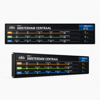 Affichage numérique de signalisation pour passagers, type barre, écran LCD 43,1 pouces, avec processeur Linux T3, pour wagon de train et transport en commun
