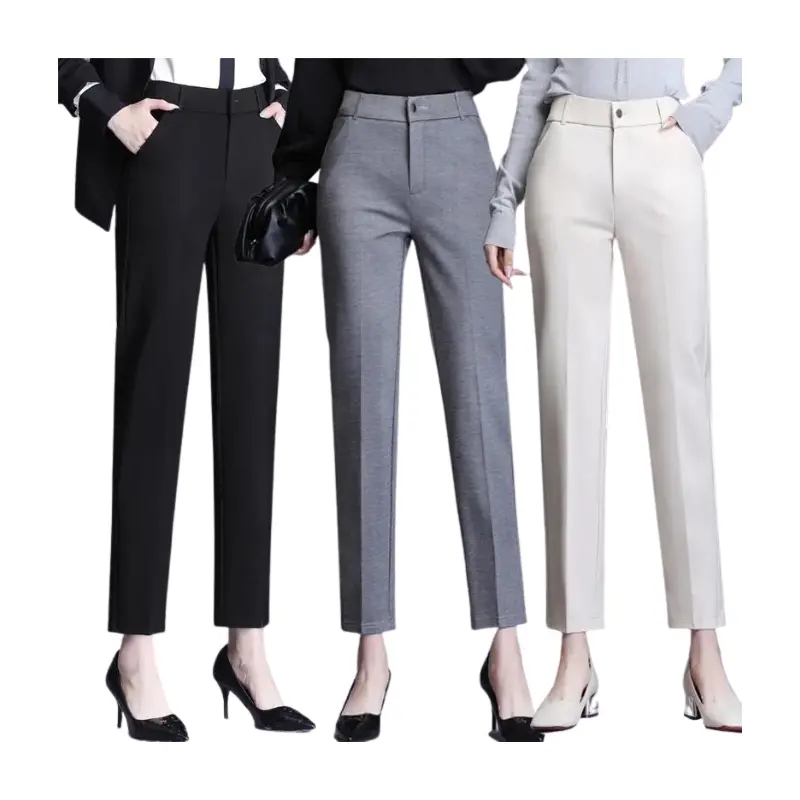 Индивидуальные ODM OEM деловые брюки, брюки для мужчин и женщин, офисные брюки, деловые брюки, женские облегающие брюки