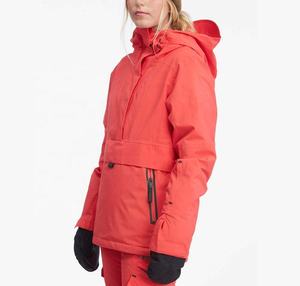 Veste bomber coupe-vent écologique d'hiver sur mesure de haute qualité, imperméable, respirante, entièrement scellée, à capuche, fine, pour homme - Product Image 3