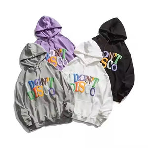 <b>New</b> Design 3D Puff Printing Pullover Hoodie Streetwear Heavy Weight Comfortable Hoodies for Men 2025 - Product Image 3