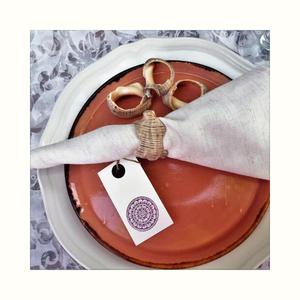 Anillo de Servilleta con Forma de Concha Marina para Decoración de Mesa de Restaurante, Decoración de Comedor y Hostelería - Product Image 5
