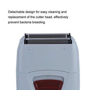 Rasoir Électrique Rotatif Double Tête Rechargeable USB pour Hommes, Tondeuse à Barbe et Cheveux à Double Lame pour le Visage - Product Image 4