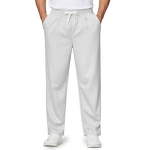 Pantalones Deportivos de Punto Recto con Rayas Curvas para Hombre, Pantalones Deportivos Personalizados de Estilo Urbano, Pantalones Deportivos con Rayas Rectas y Cortavientos para Hombre - Product Image 1