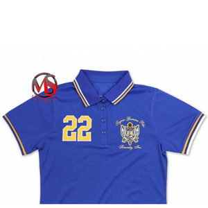 เสื้อโปโลผ้าฝ้ายคอตตอนมีกระดุมกระดุมเสื้อคอปกแบบลำลองคอปกระบายอากาศได้ดี1922ศักดิ์สิทธิ์เก้าของกระจุกกระจิก - Product Image 4